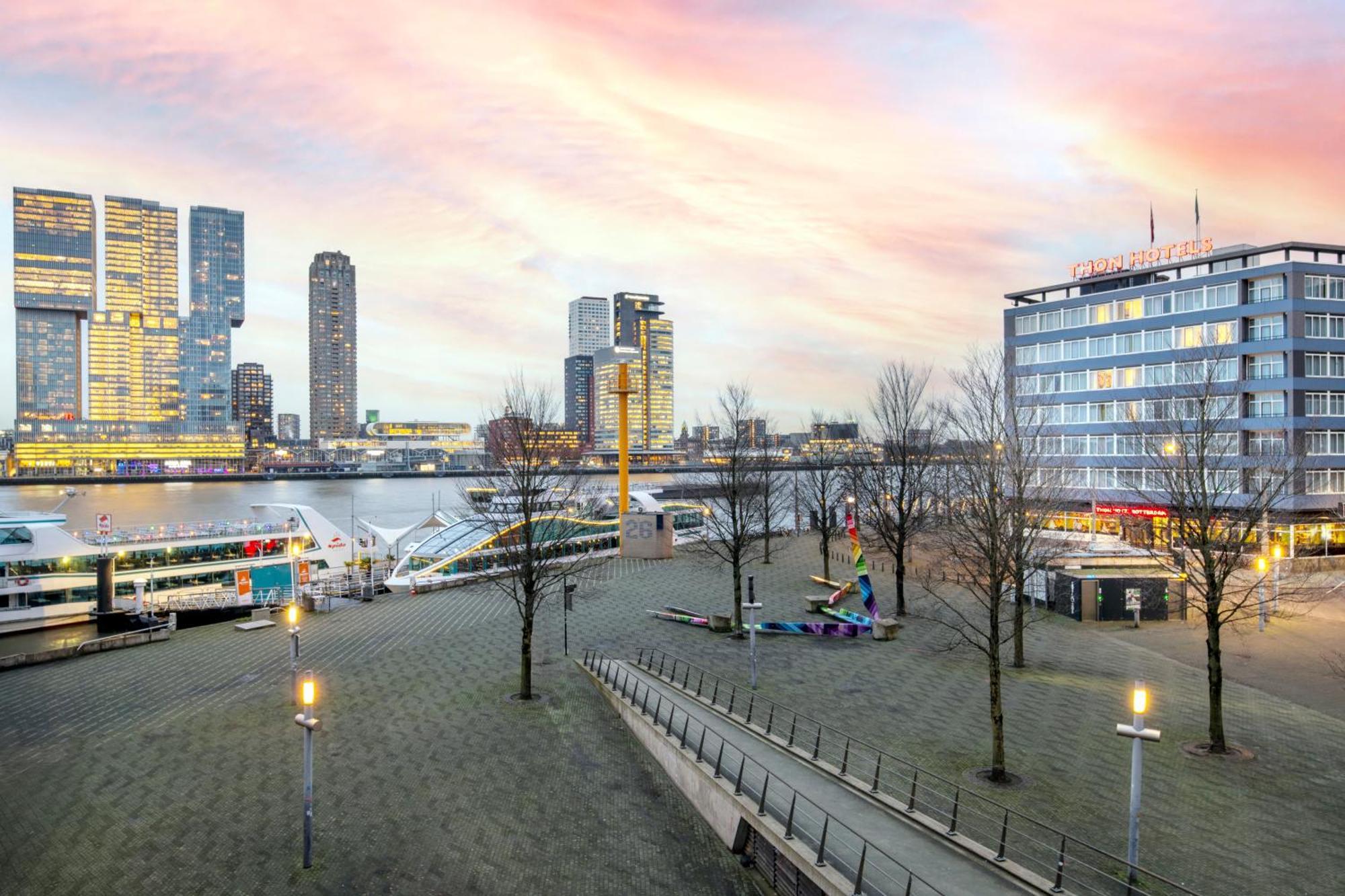 Thon Hotel Rotterdam City Centre Dış mekan fotoğraf