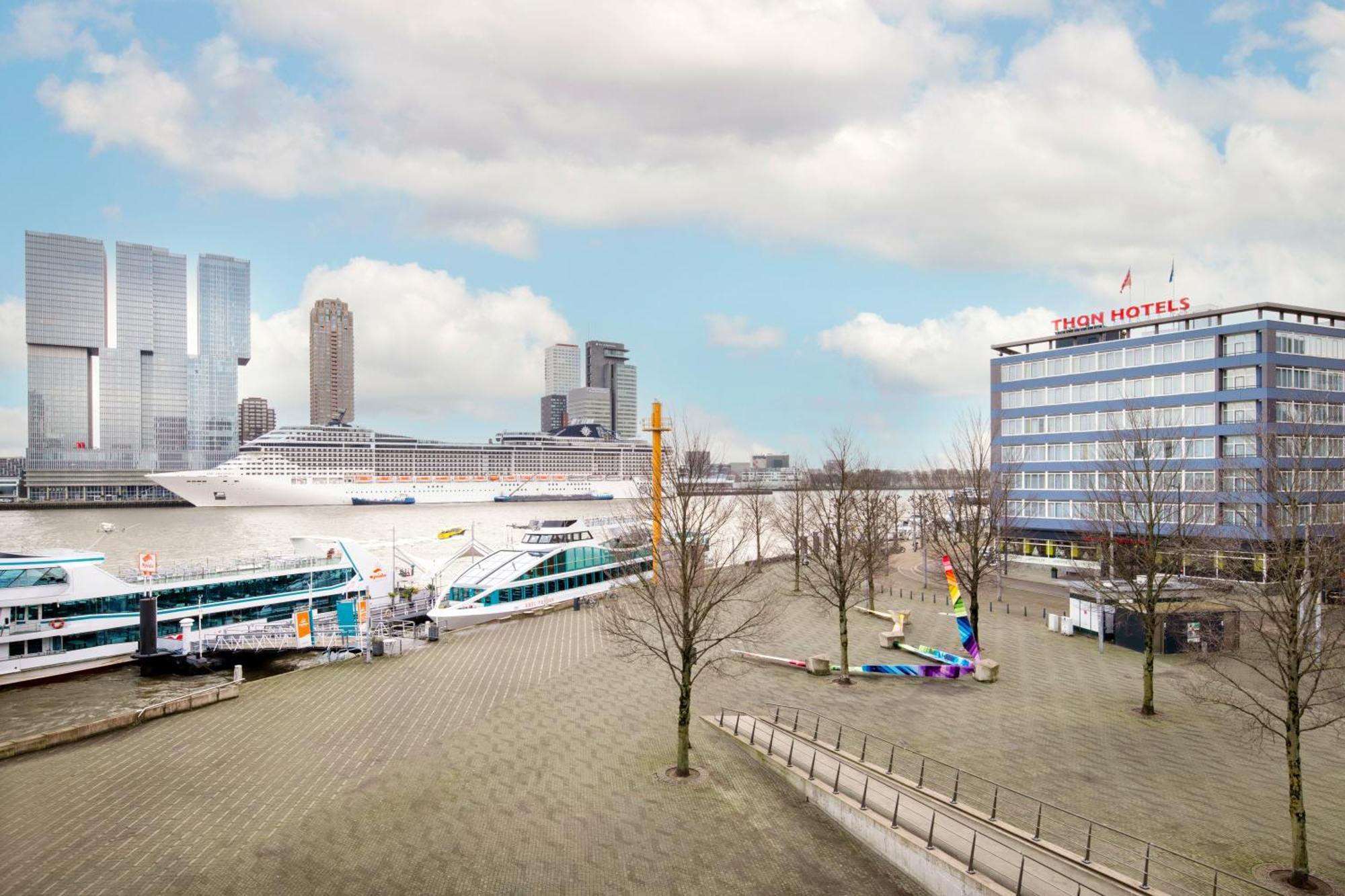 Thon Hotel Rotterdam City Centre Dış mekan fotoğraf
